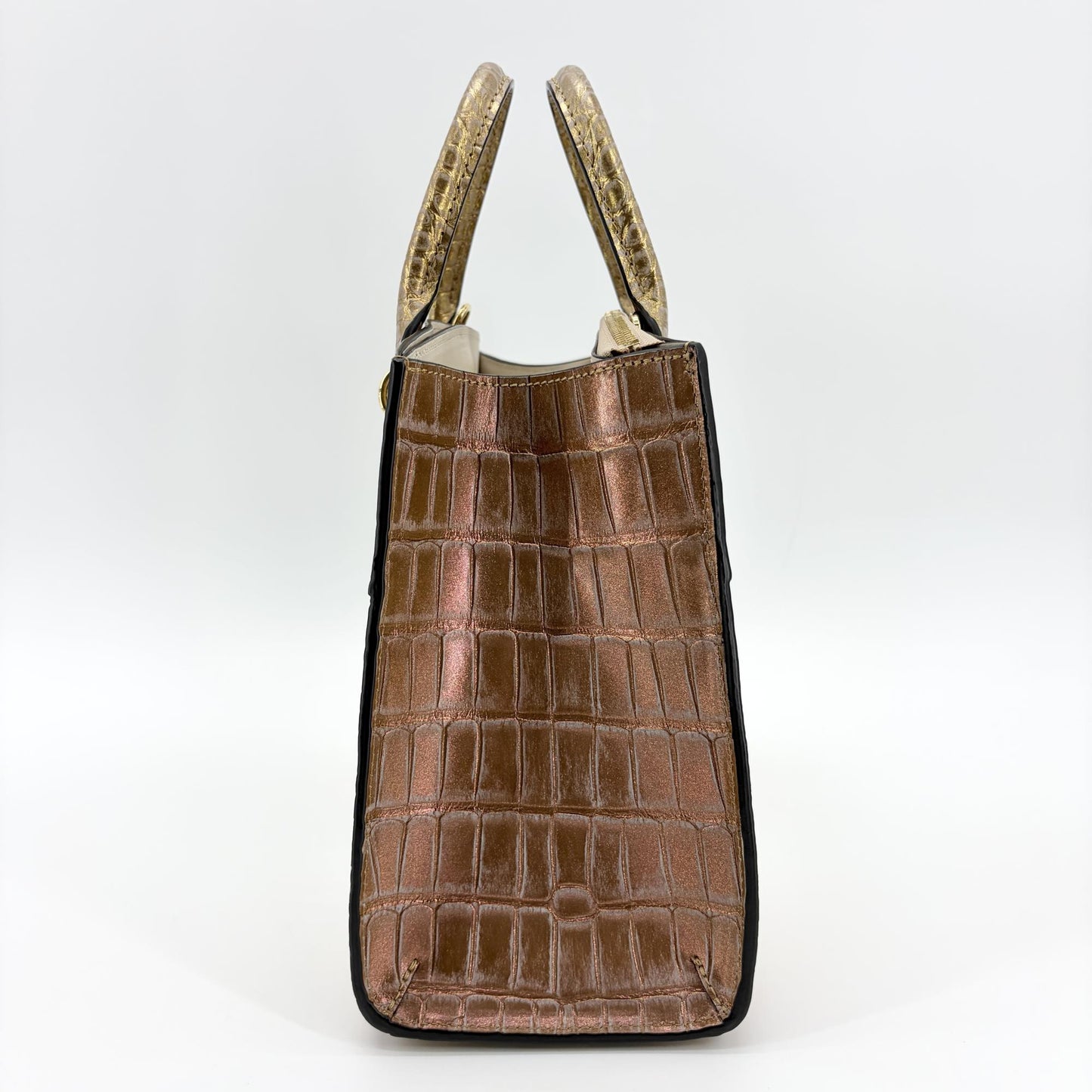Louis Vuitton City Steamer PM Crocodile Gold Silver Gradient