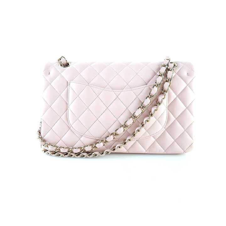 Medium Lambskin Classic Shoulder Bag A01112
