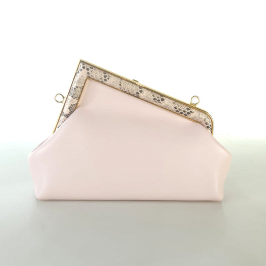 Small Python First Clutch Crossbody Bag 8BP129