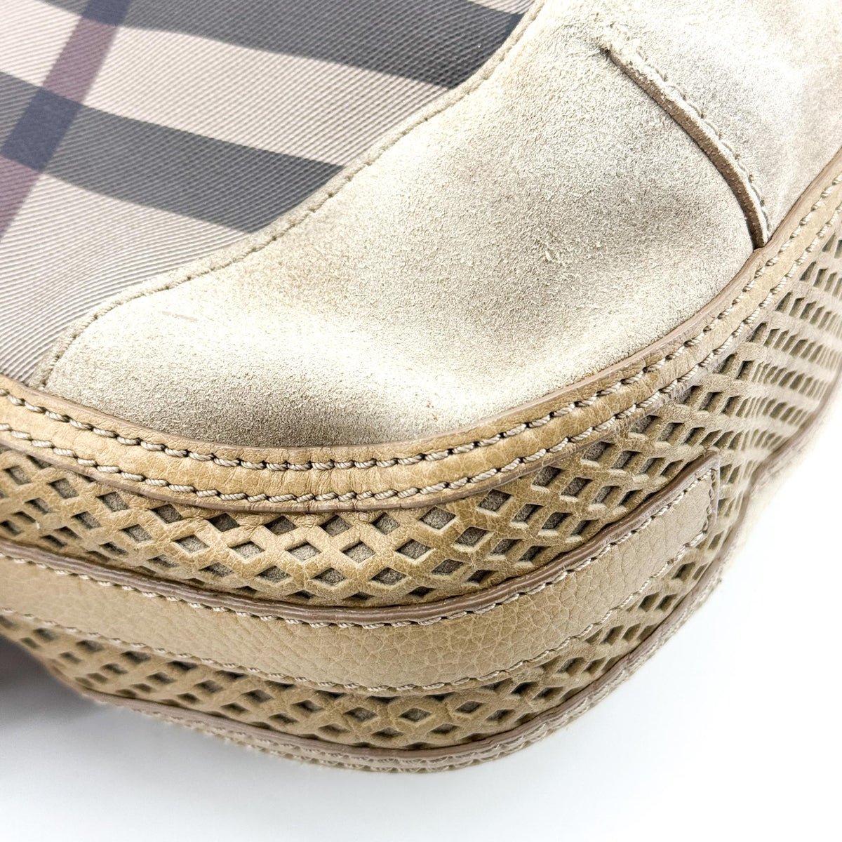 Burberry House Check Hobo Bag