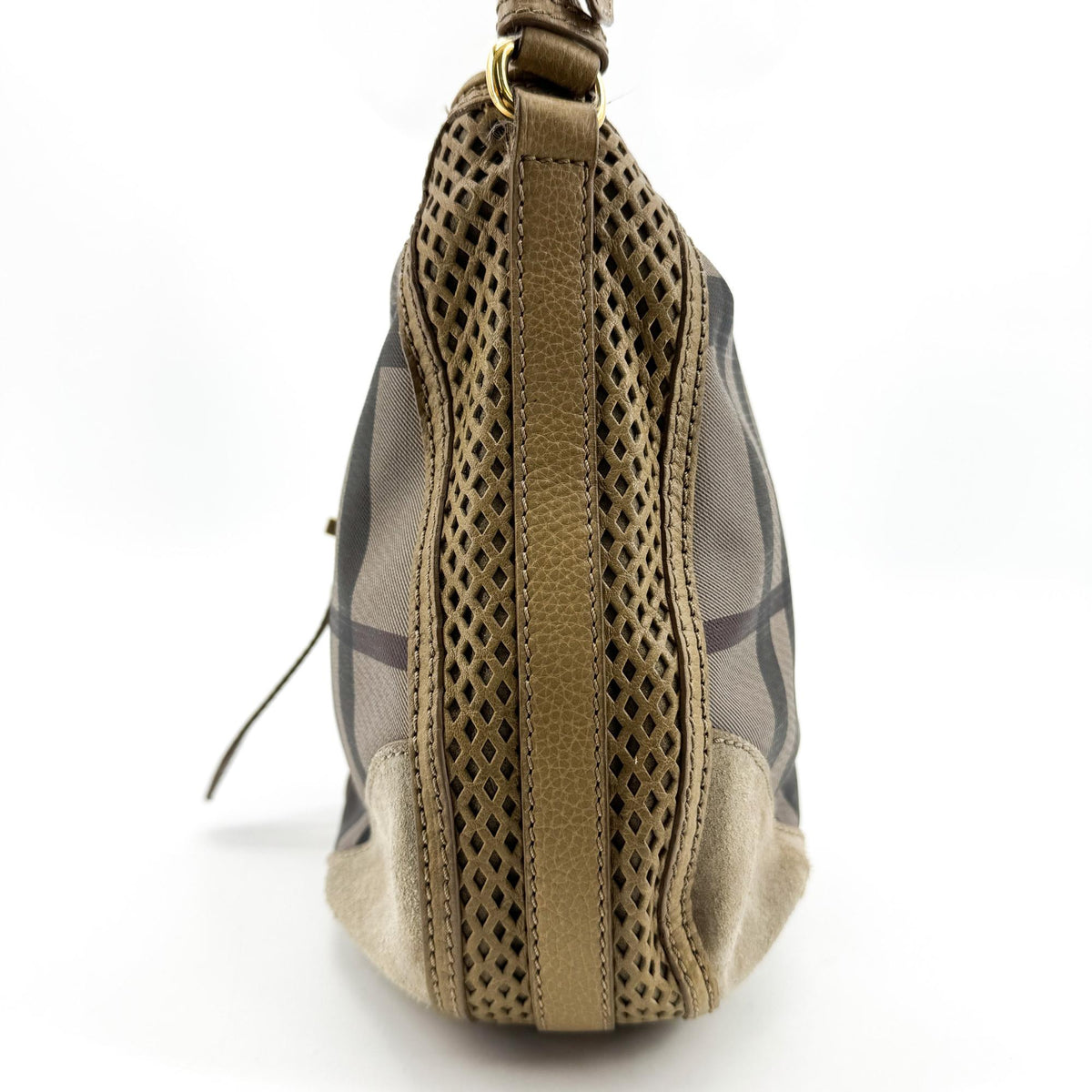 Burberry House Check Hobo Bag