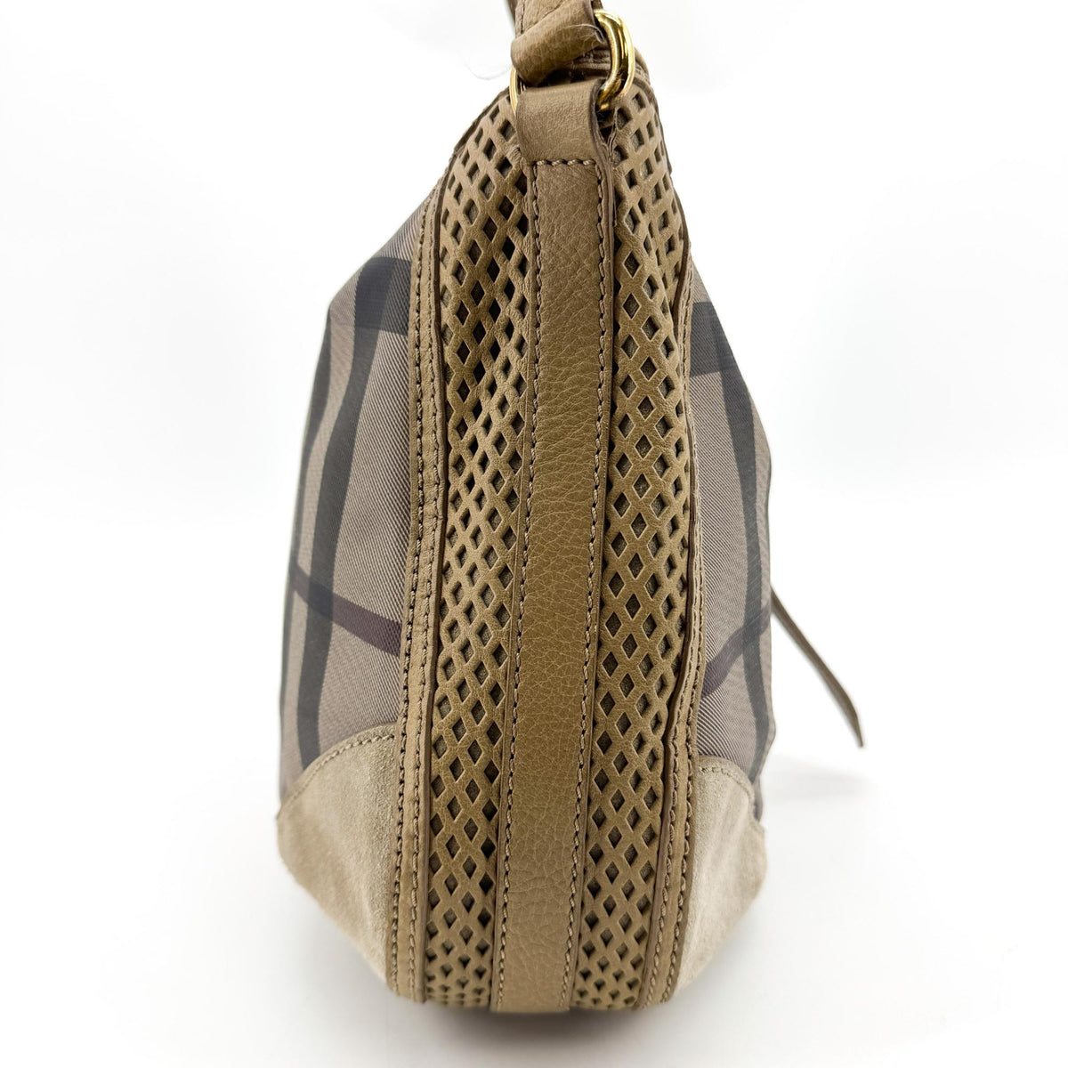 Burberry House Check Hobo Bag