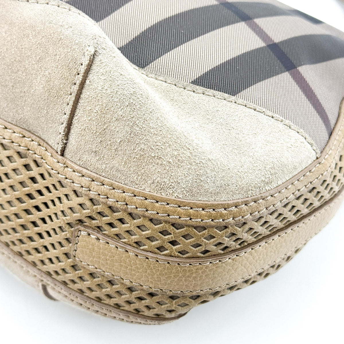 Burberry House Check Hobo Bag