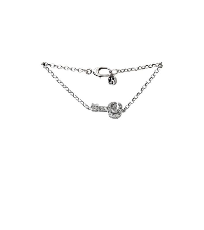 Gucci Double G Key Silver Bracelet