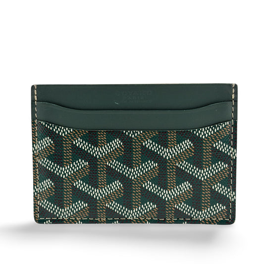 Goyard Saint Sulpice Card Holder Green