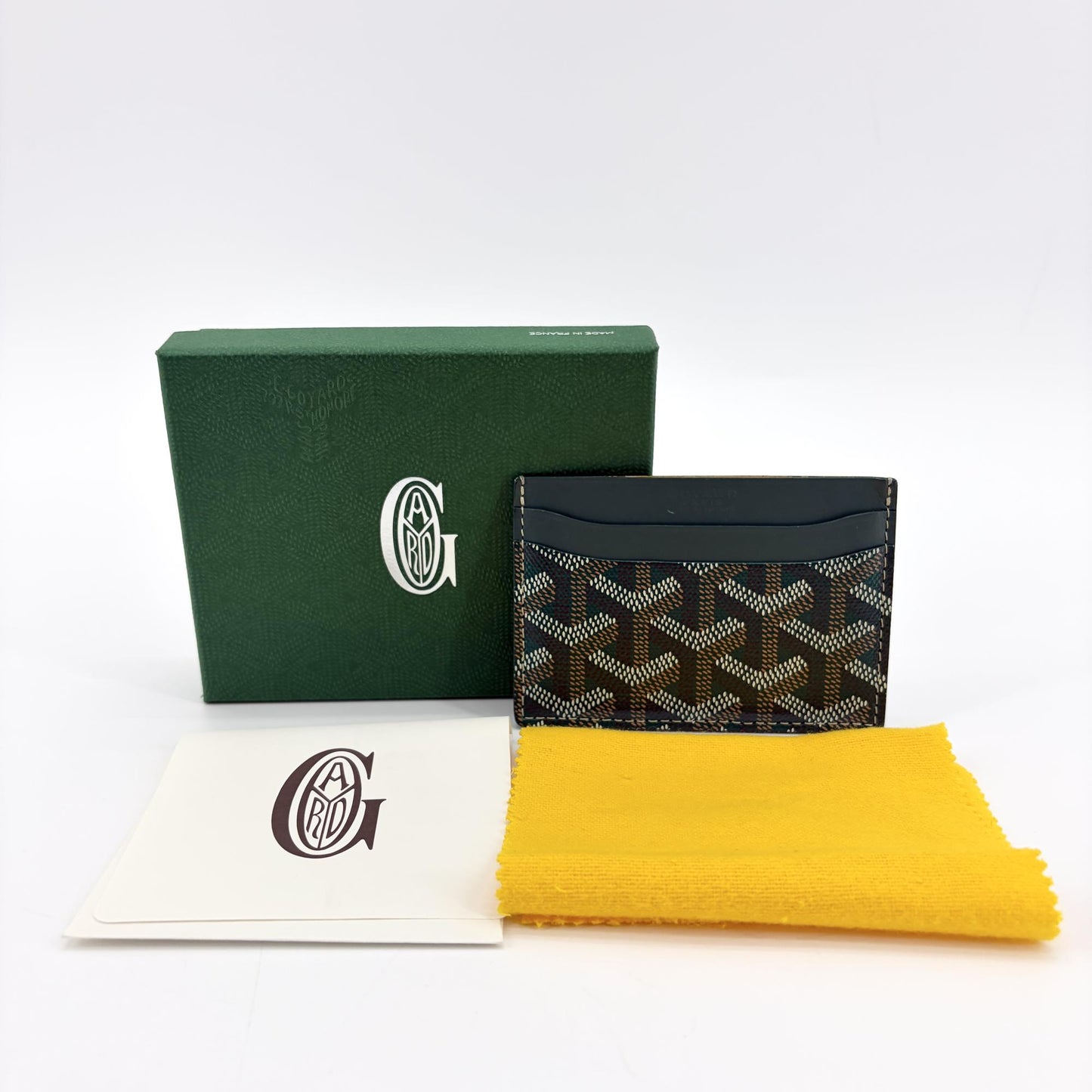 Goyard Saint Sulpice Card Holder Green