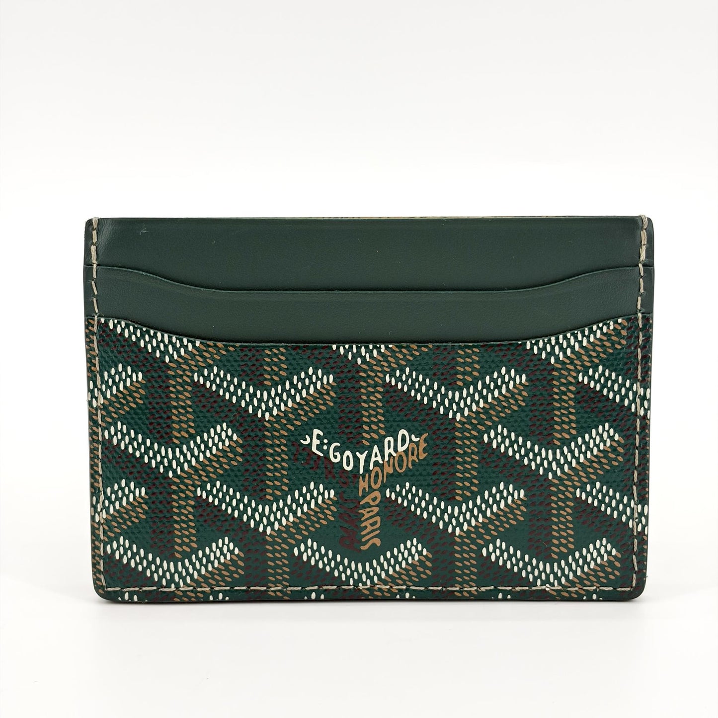Goyard Saint Sulpice Card Holder Green