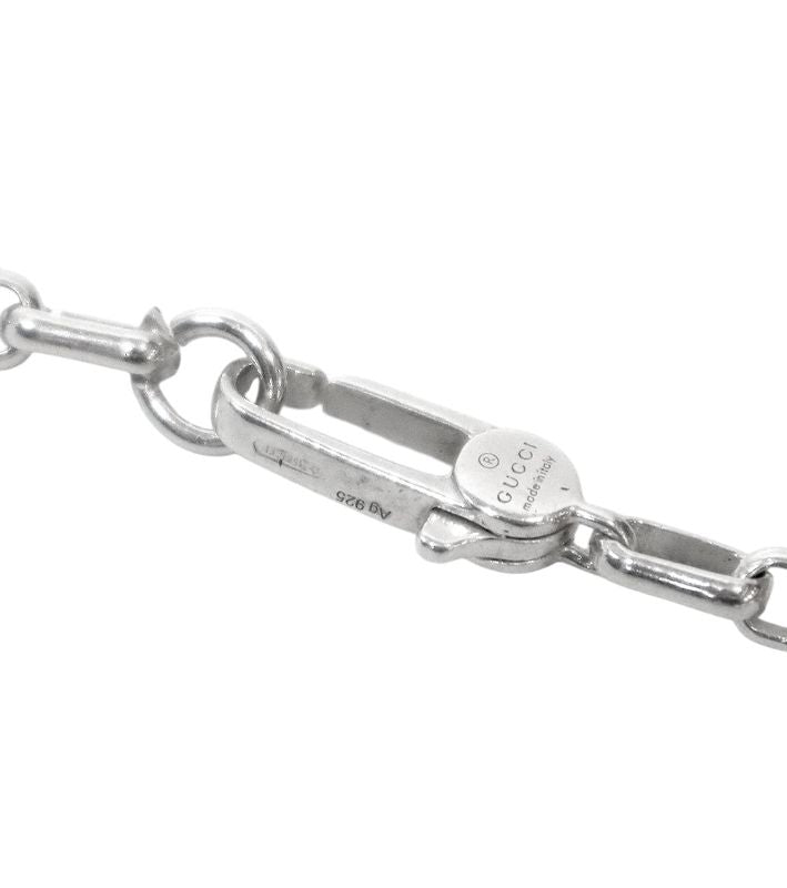 Gucci Interlocking G Silver Necklace