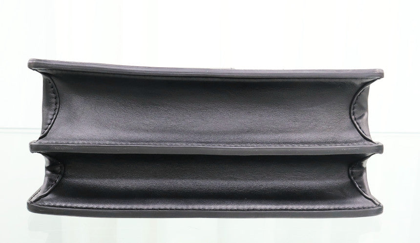 Dauphine Epi MM Black Shoulder Bag M56141