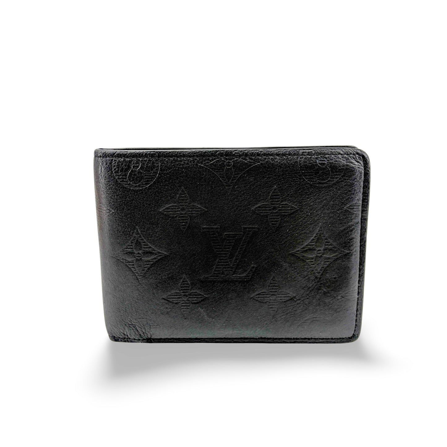 Louis Vuitton Monogram Shadow Multiple Wallet Black