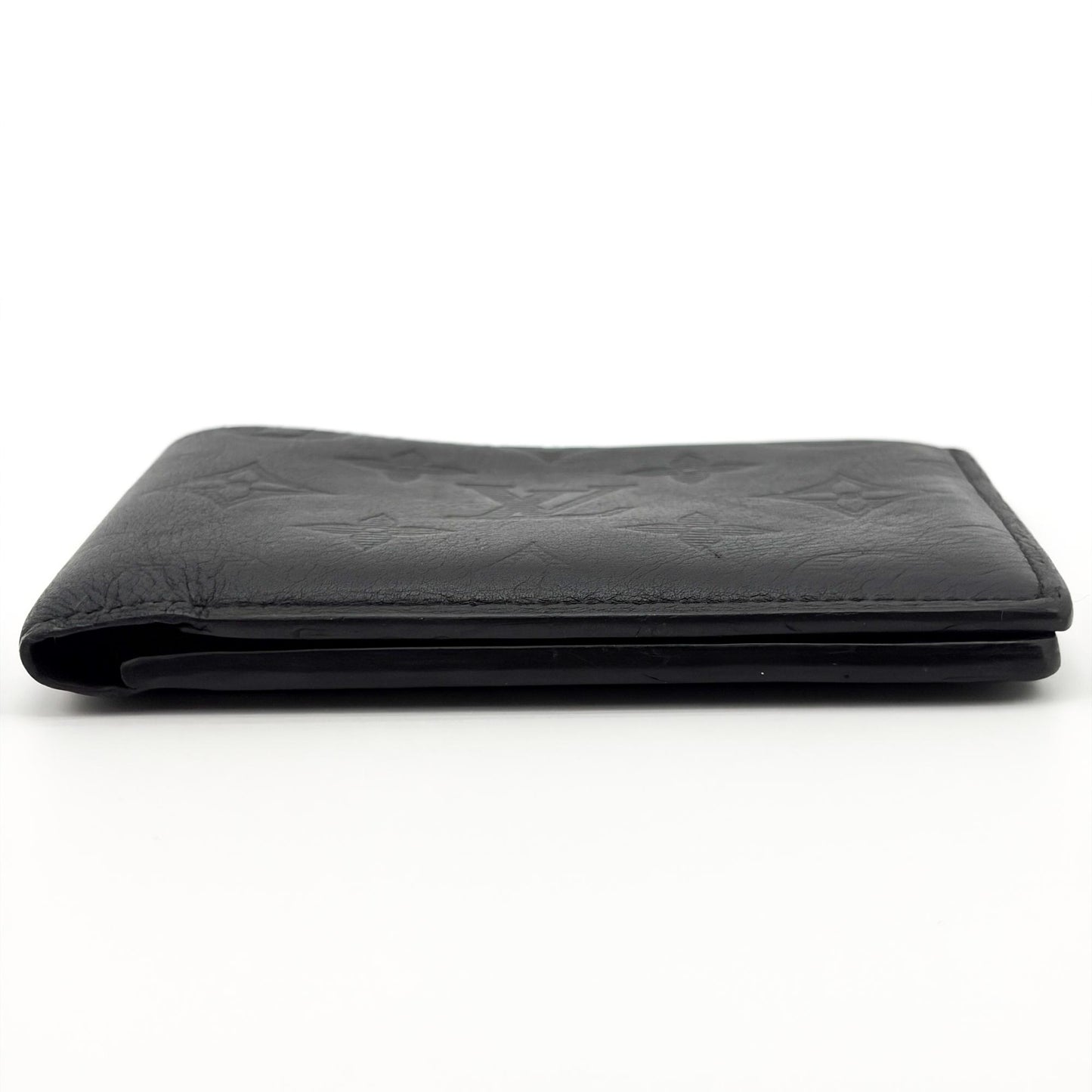 Louis Vuitton Monogram Shadow Multiple Wallet Black