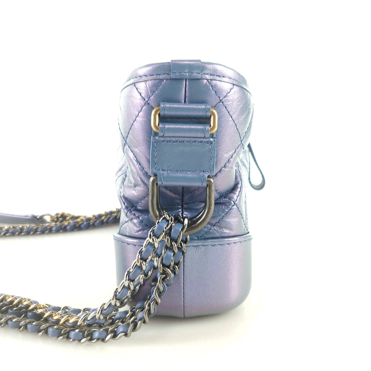 Small Iridescent Gabriel Hobo Bag Shoulder Bag Crossbody Bag A91810