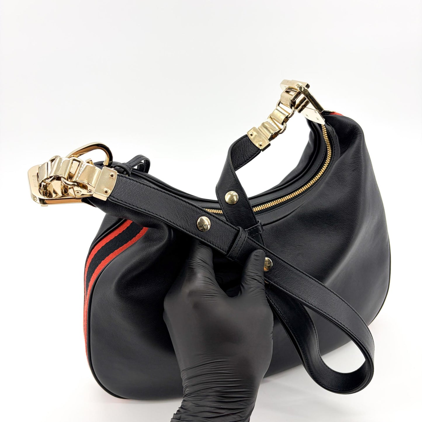 Gucci Attache black shoulder bag