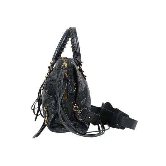 Balenciaga Gray Motor Bag