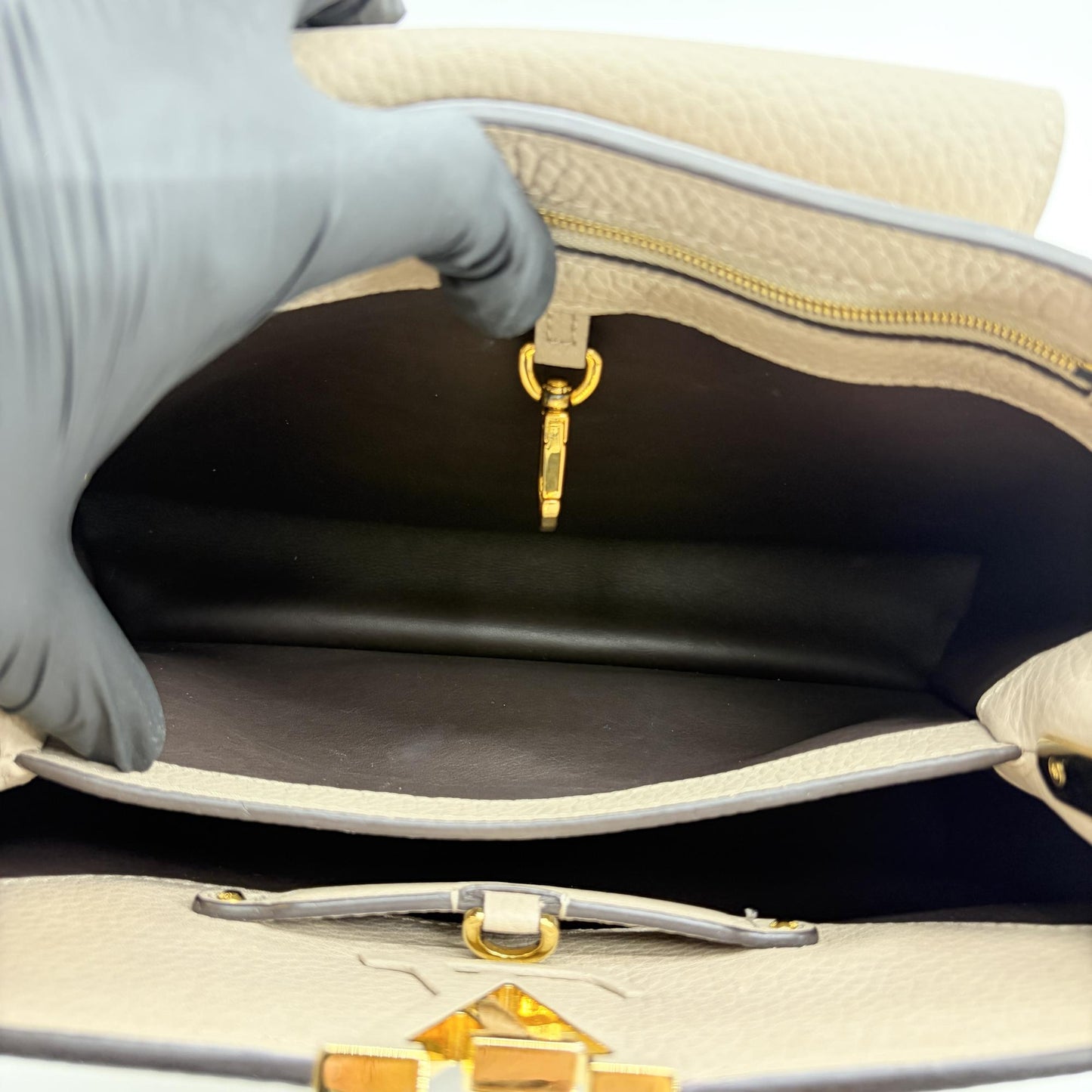 Louis Vuitton Capucines BB Gallet Torillon Python Handle