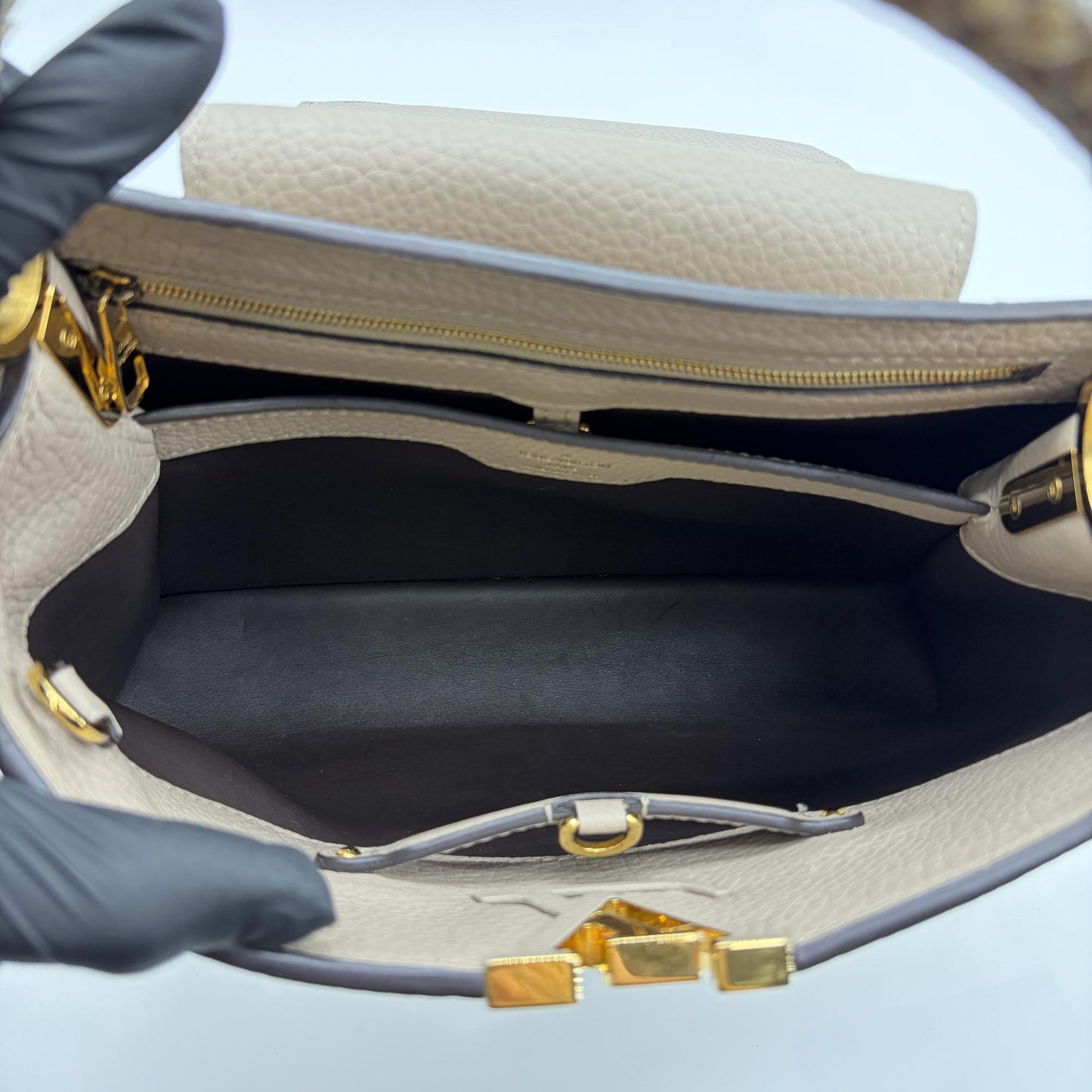 Louis Vuitton Capucines BB Gallet Torillon Python Handle