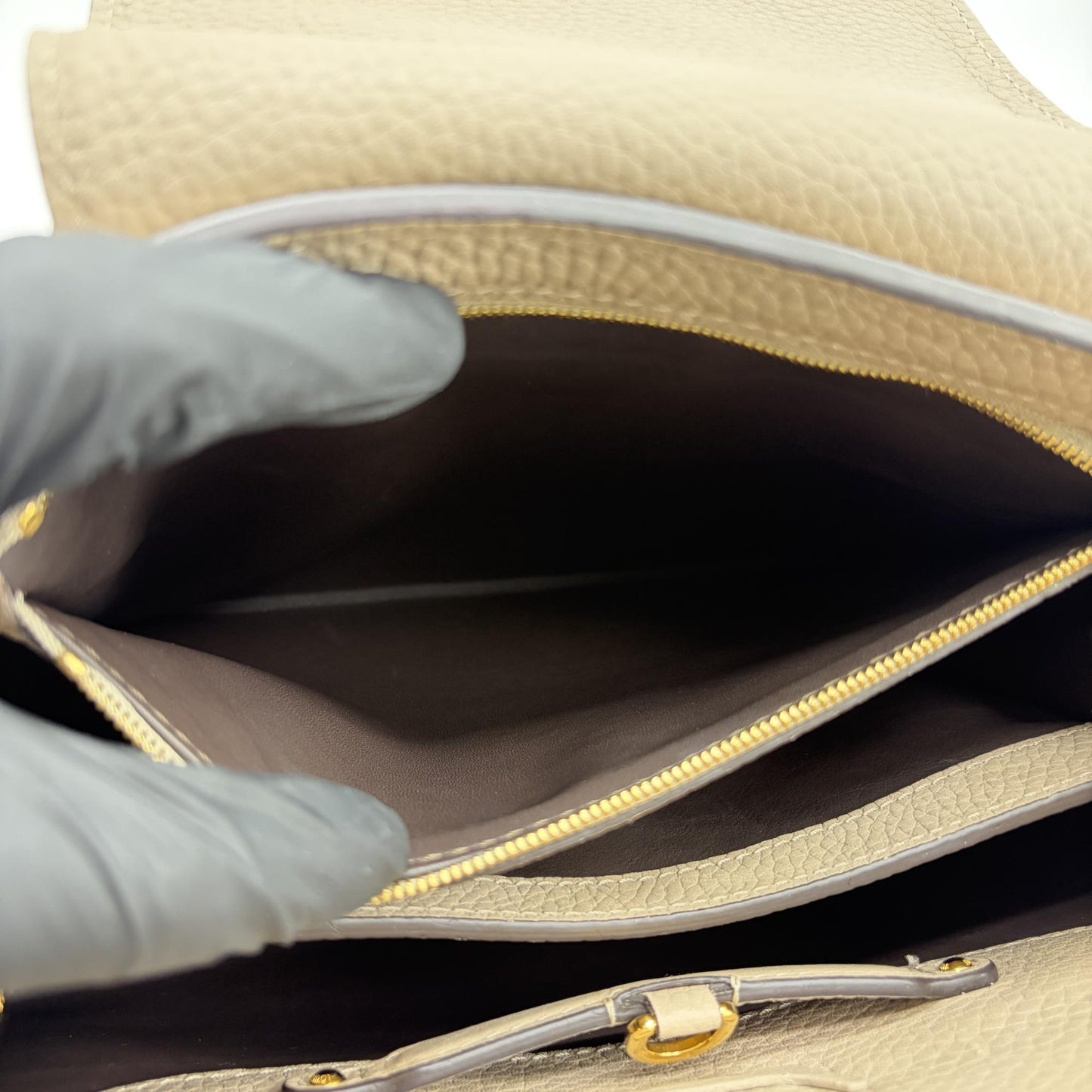 Louis Vuitton Capucines BB Gallet Torillon Python Handle