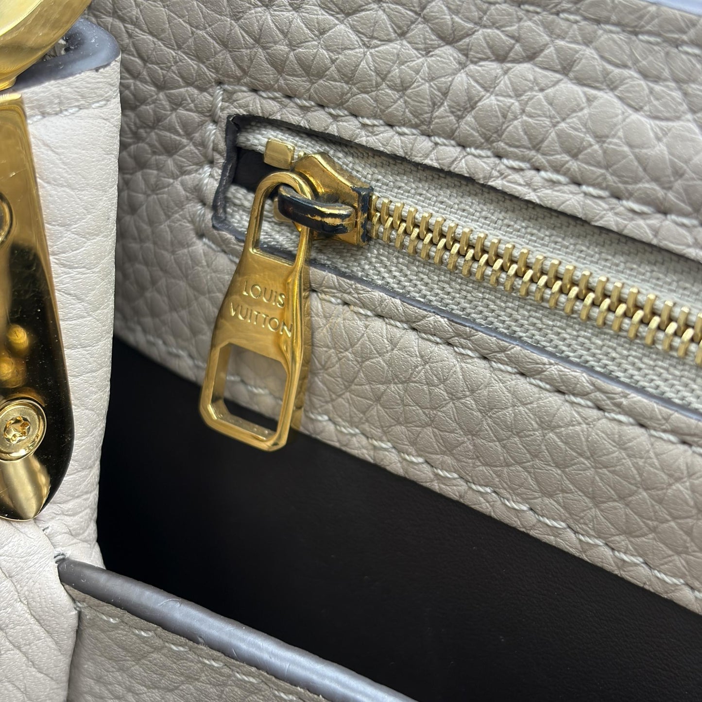 Louis Vuitton Capucines BB Gallet Torillon Python Handle