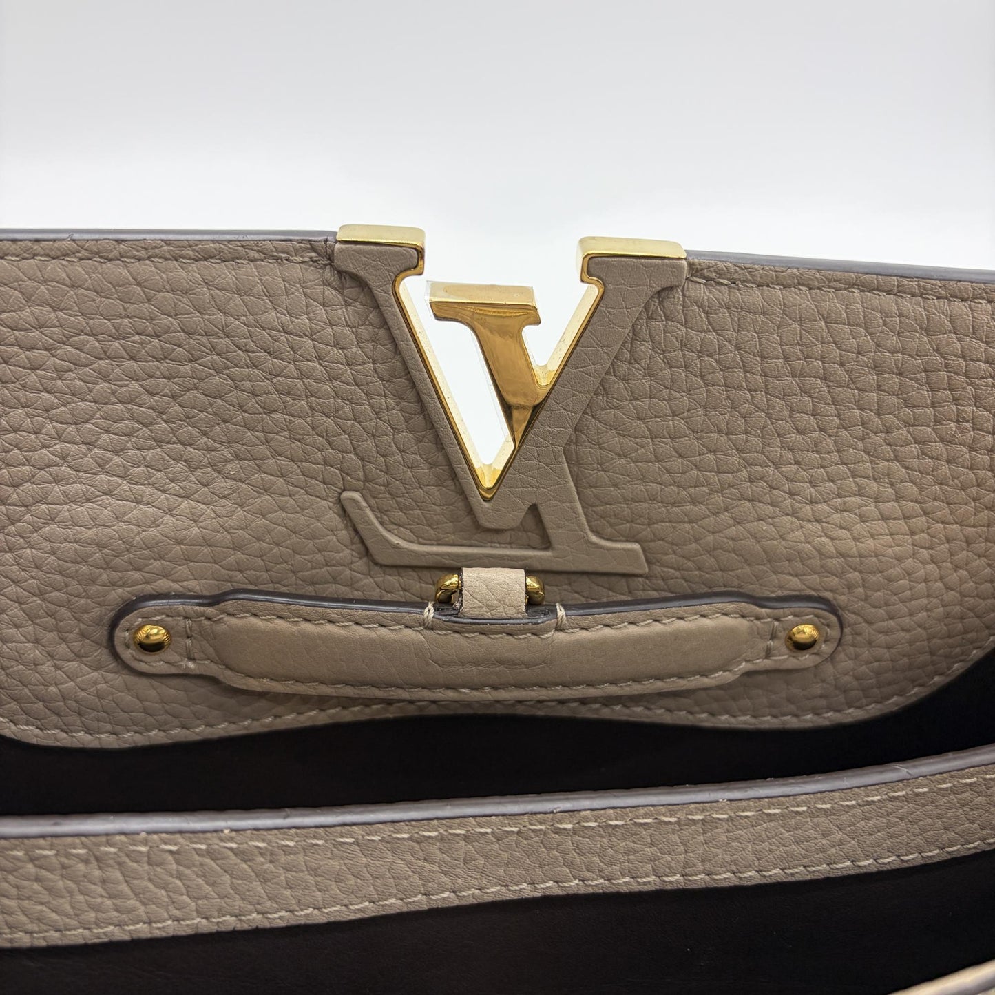 Louis Vuitton Capucines BB Gallet Torillon Python Handle