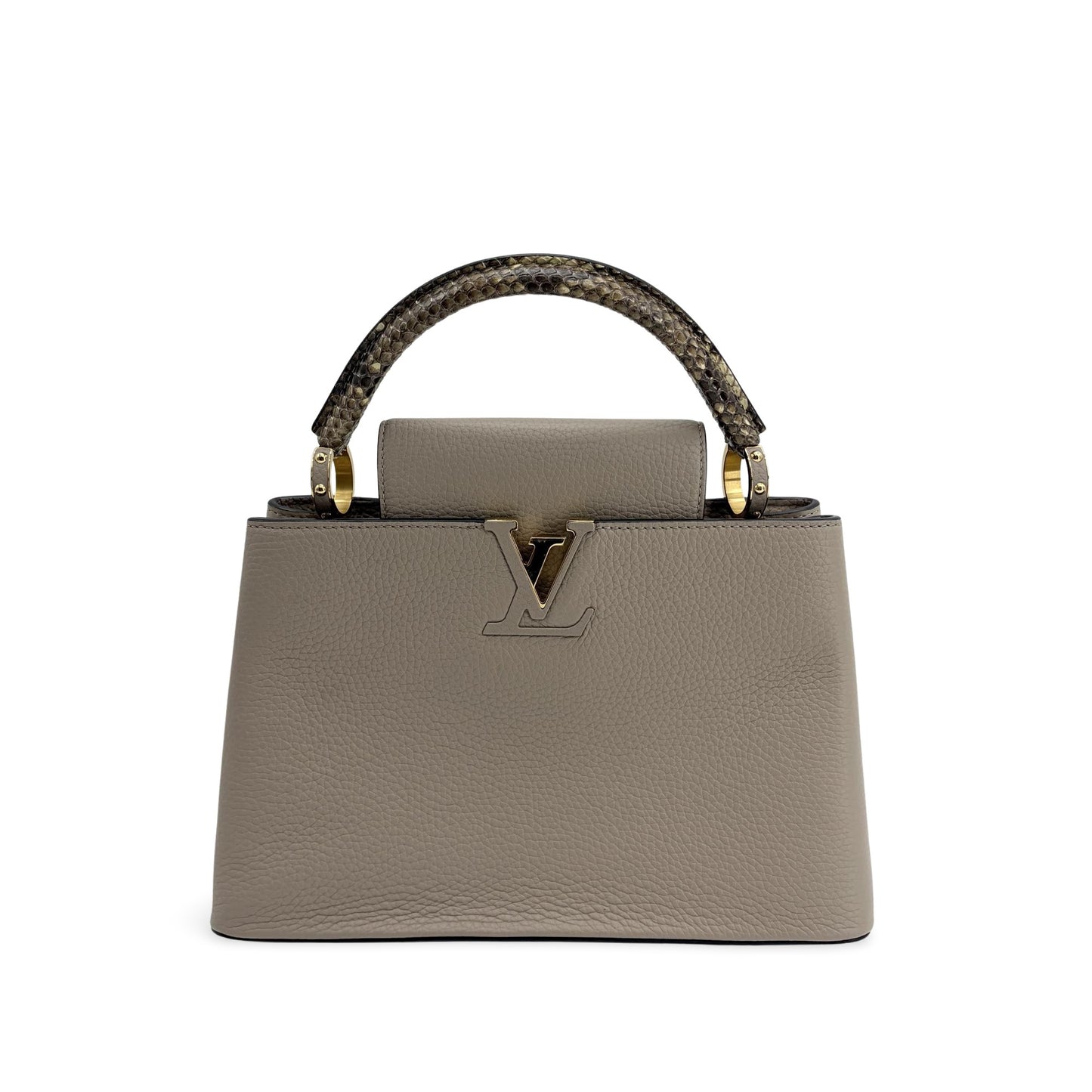 Louis Vuitton Capucines BB Gallet Torillon Python Handle
