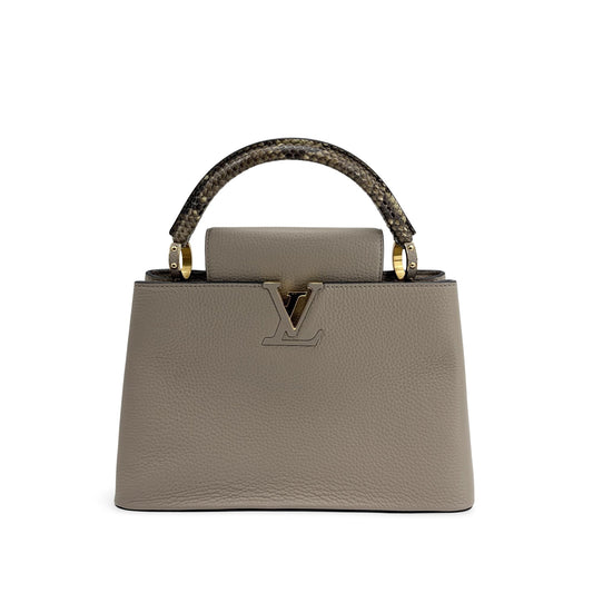Louis Vuitton Capucines BB Gallet Torillon Python Handle