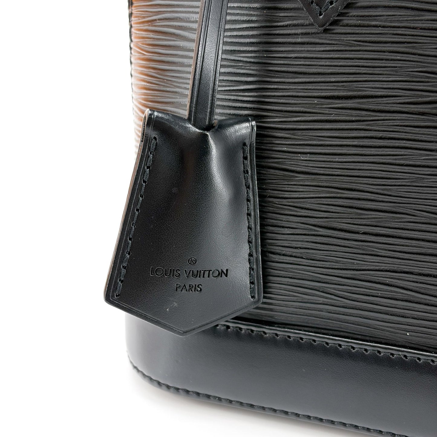Louis Vuitton Alma BB Epi Black