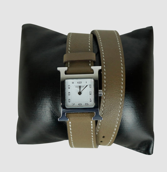 PM H Hour Double Strap Small Watch