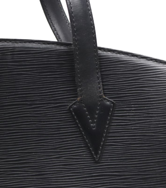 Louis Vuitton Black Epi Saint-Jacques