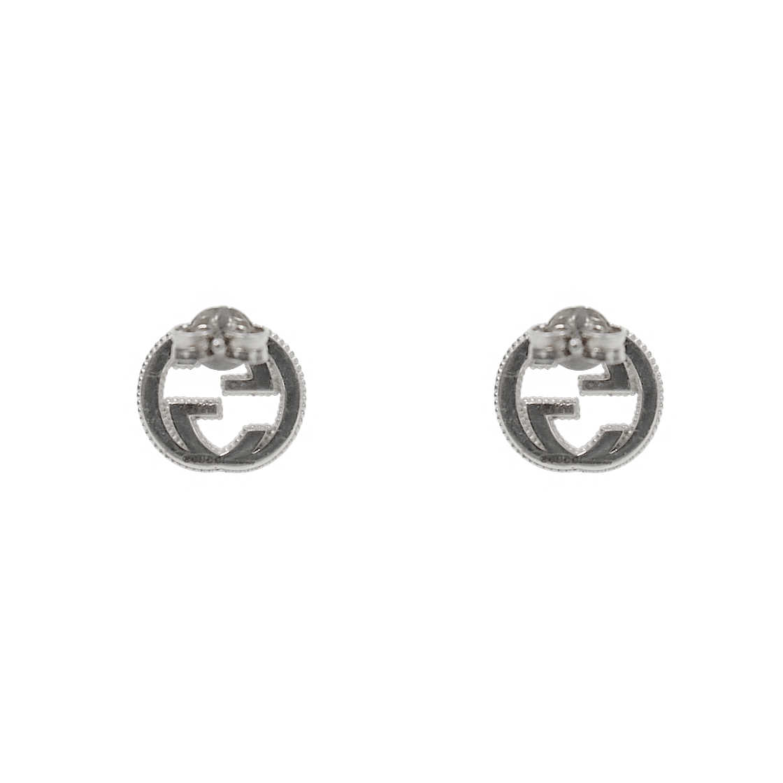 Gucci Interlocking G Silver Earrings
