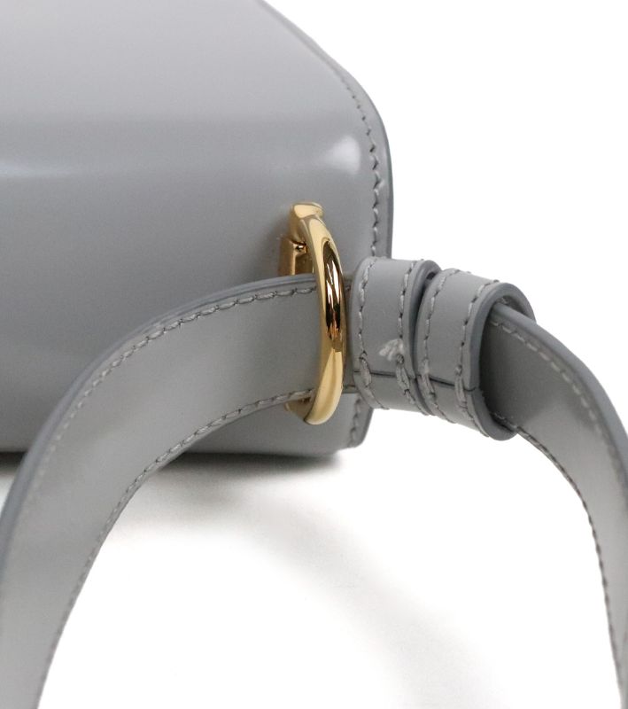 Gucci Gray Small Leather Siena Shoulder Bag