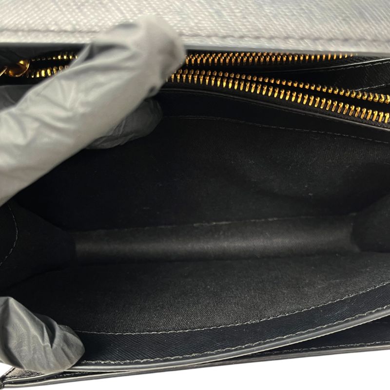 Marni Black Saffiano Trunk Bag