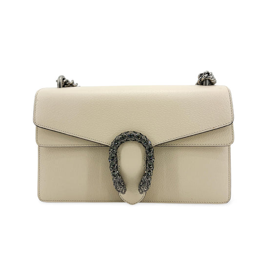 Gucci Dionysus Small Leather Shoulder Bag Ivory