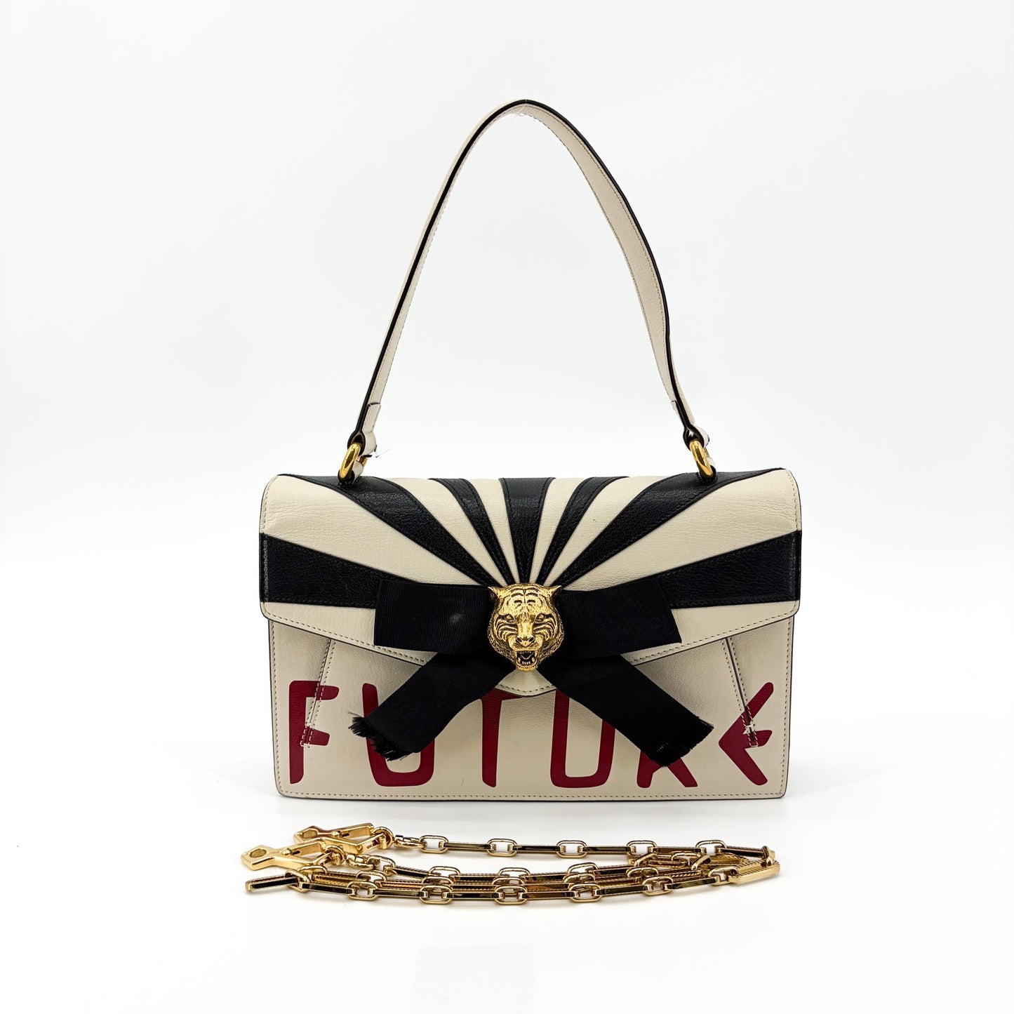 Gucci Medium Totem Shoulder Bag White