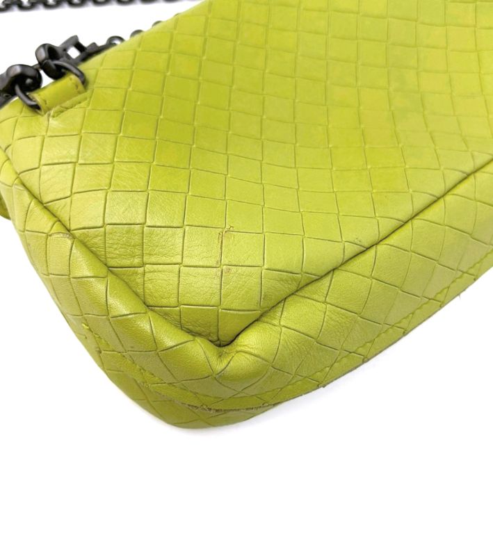 Bottega Veneta Lime Shoulder Bag