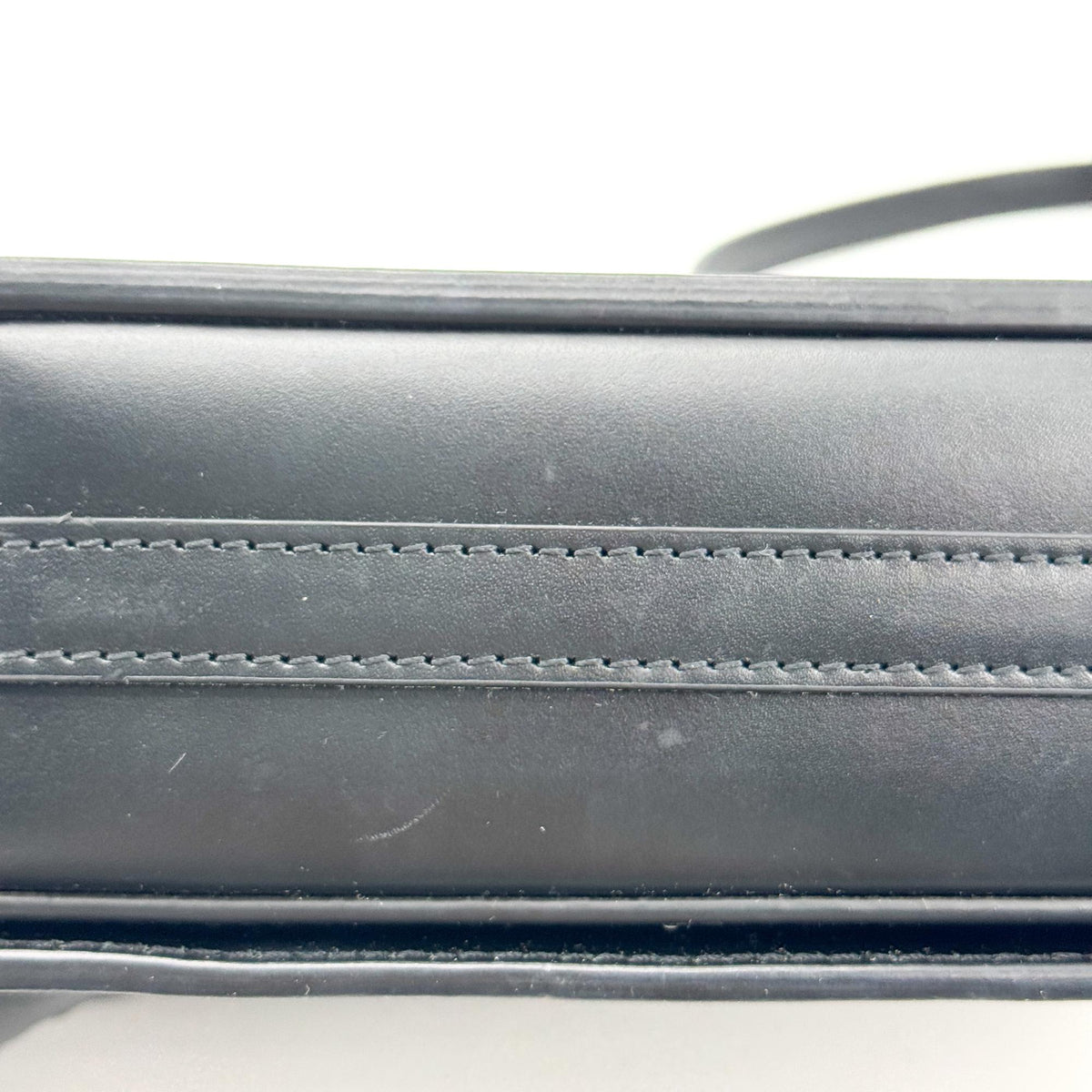 Burberry Horseferry Print Mini Grace Leather Crossbody Bag Black
