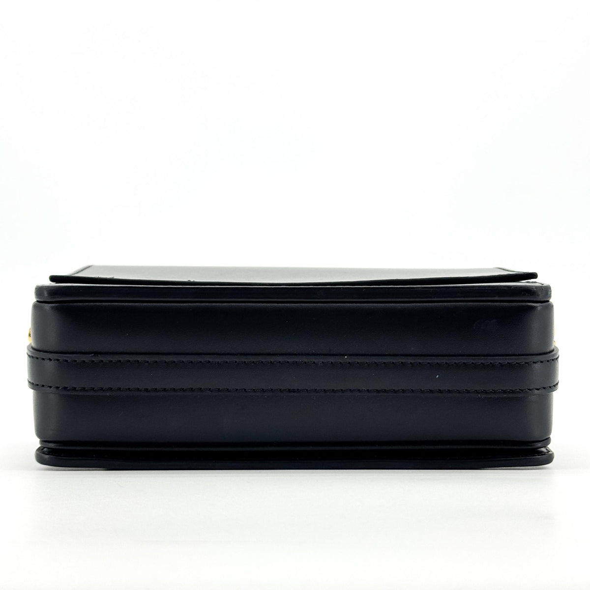 Burberry Horseferry Print Mini Grace Leather Crossbody Bag Black