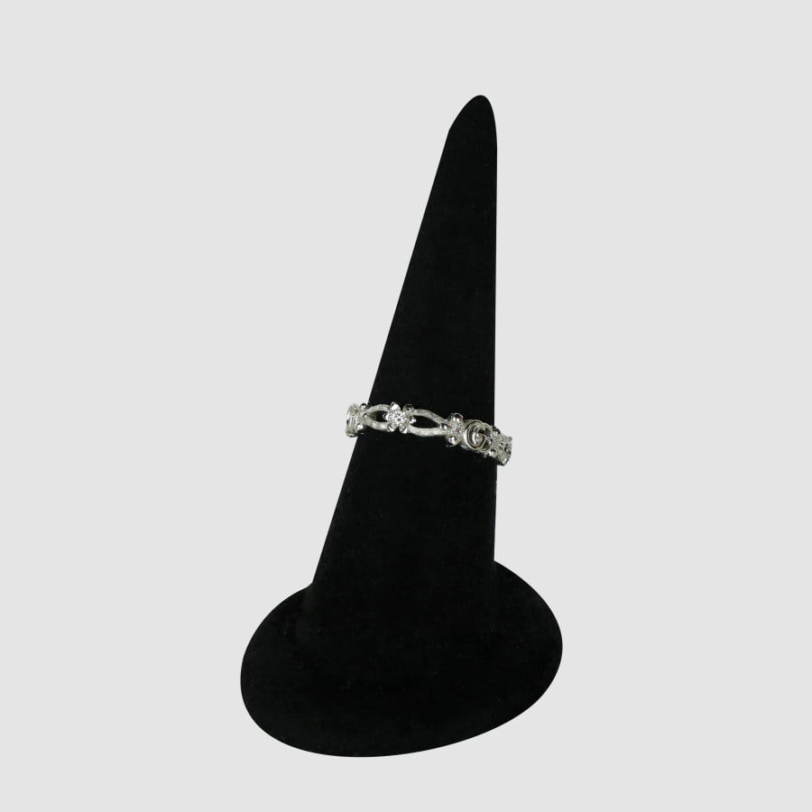 15 Flora Diamond White Gold Ring YBC629827002