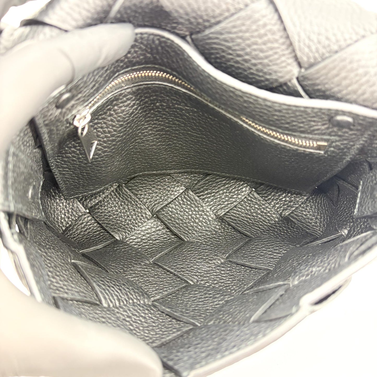 Bottega Veneta Small Cobble Shoulder Bag Black
