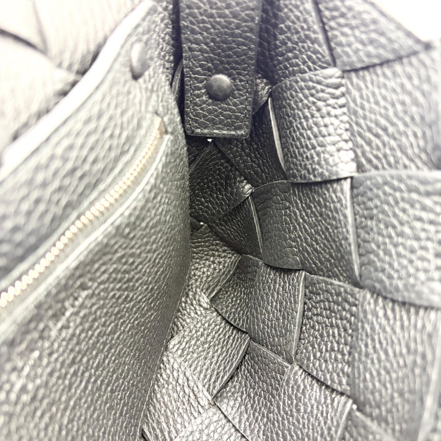 Bottega Veneta Small Cobble Shoulder Bag Black