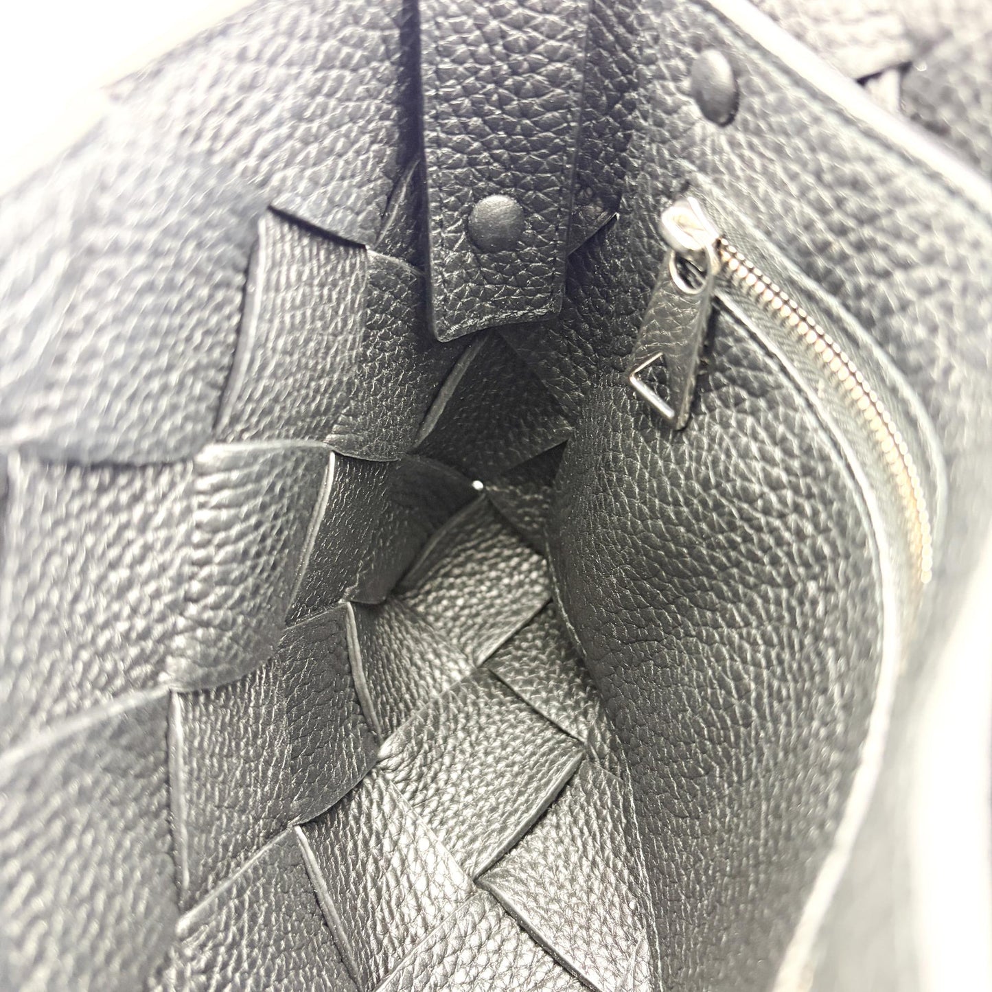 Bottega Veneta Small Cobble Shoulder Bag Black