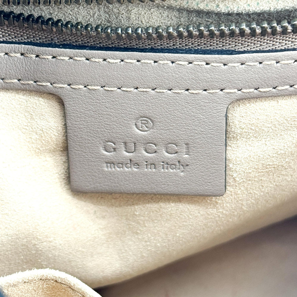 Gucci GG Marmont Mini Top Handle Bag Brown