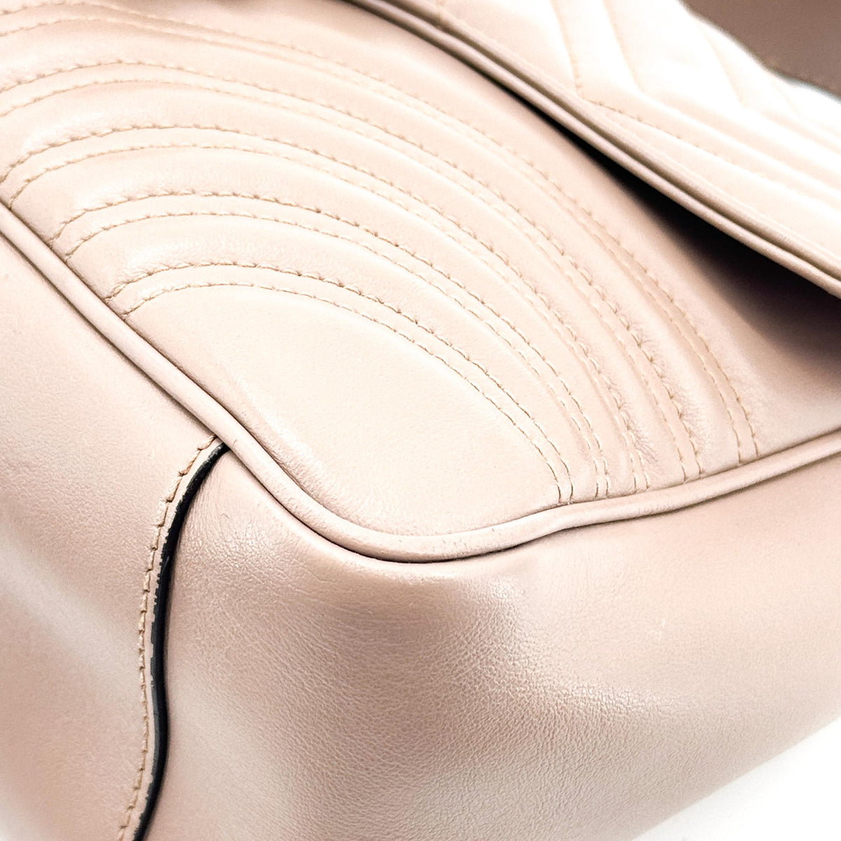 Gucci GG Marmont Mini Top Handle Bag Brown