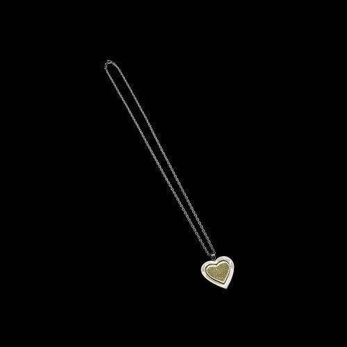 Tiffany & Co. Double Heart 18K Combination Necklace