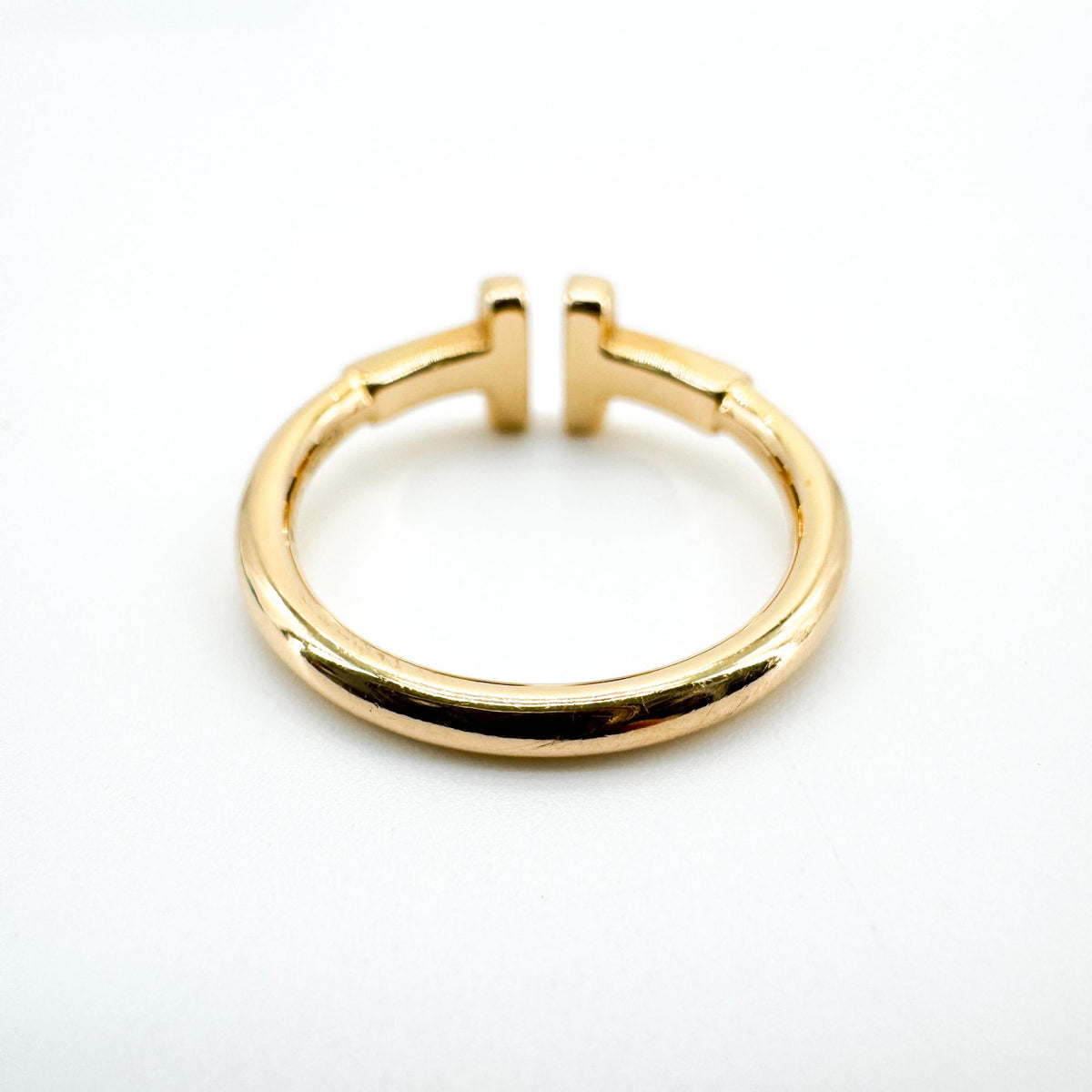 ティファニー T ワイヤー リング 18K イエローゴールド
