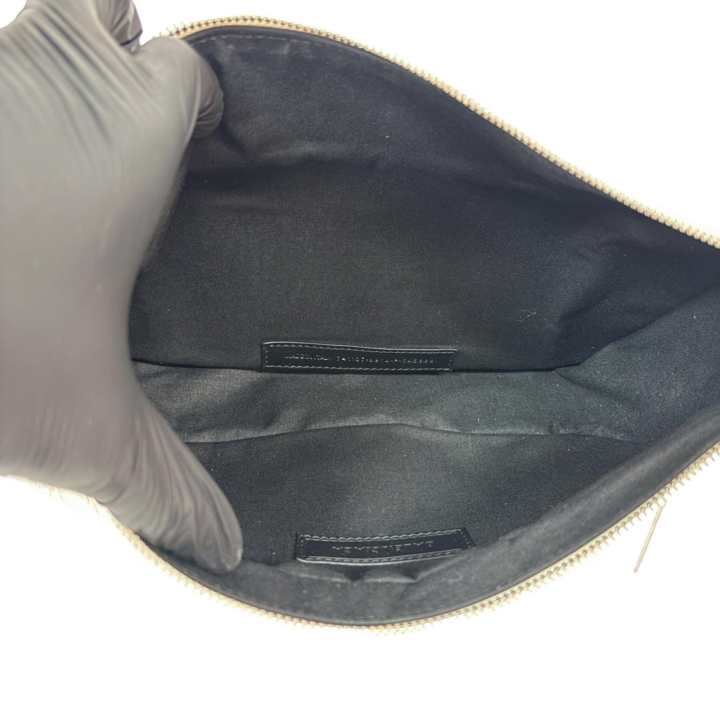 Balenciaga Ami Shoulder Bag Small Arena Lambskin White