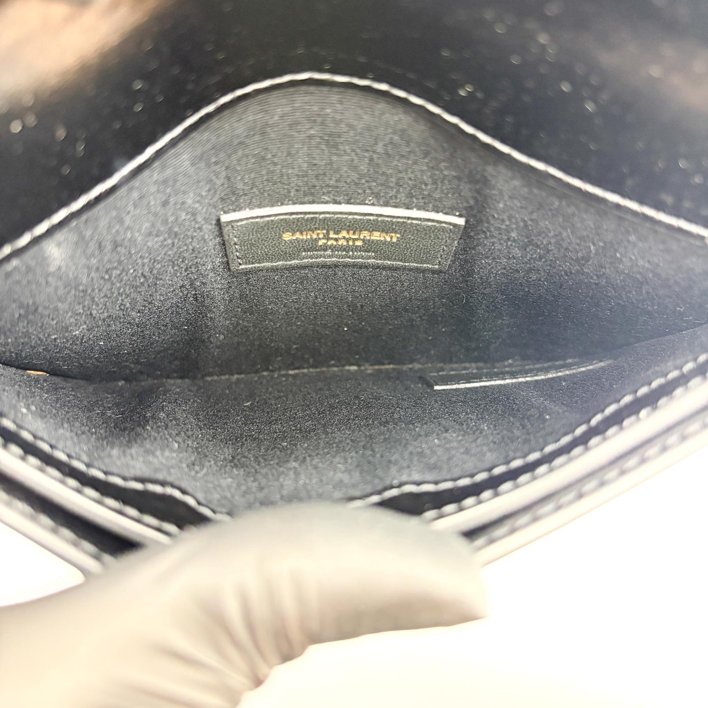 Saint Laurent Small Uptown Tote Bag Black