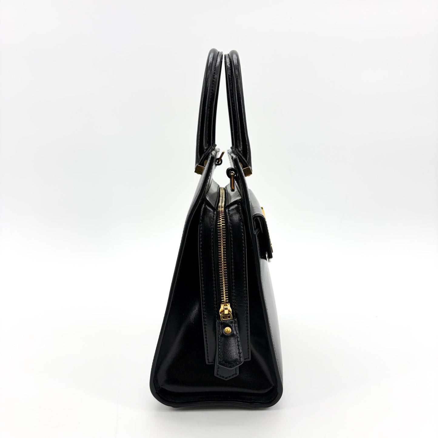 Saint Laurent Small Uptown Tote Bag Black