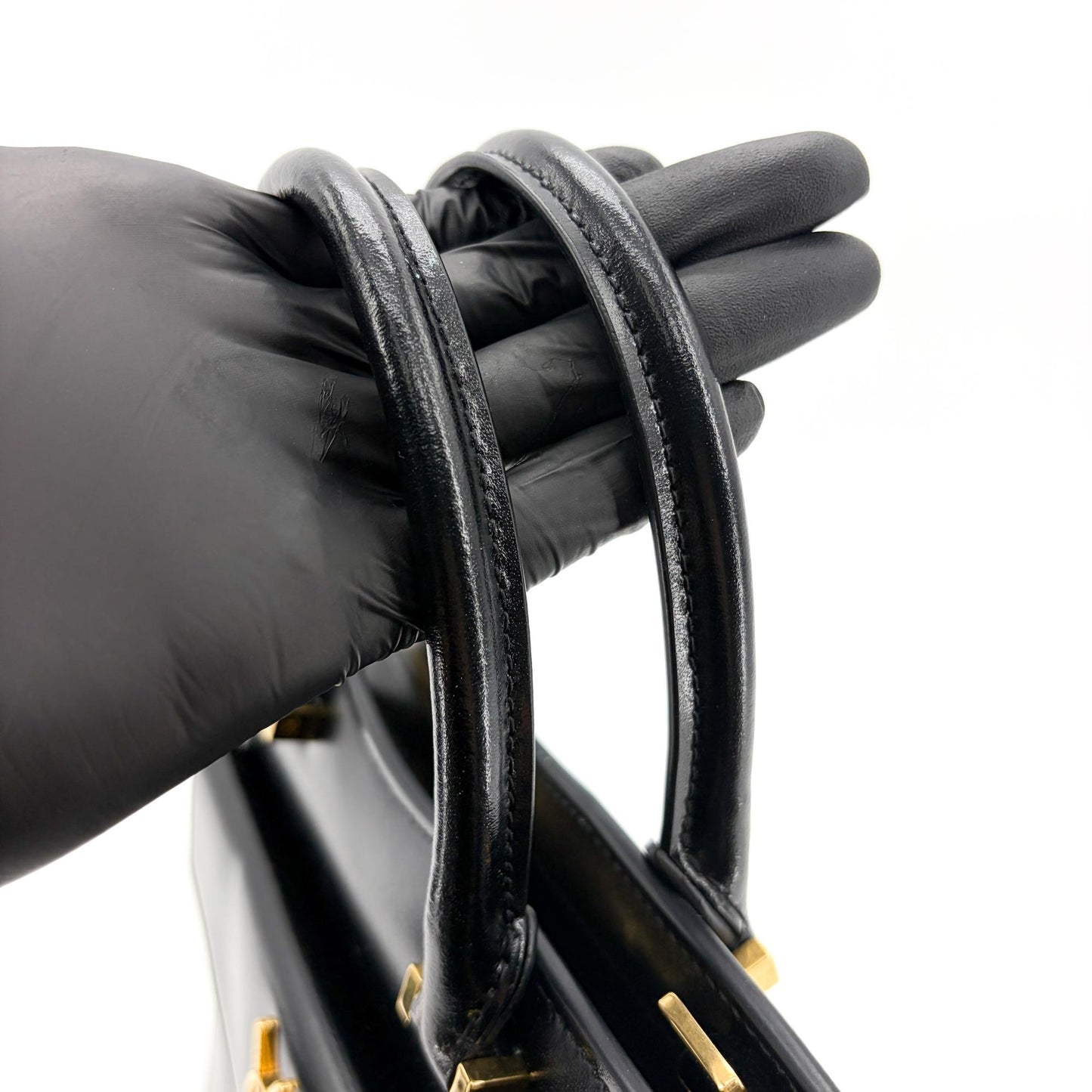 Saint Laurent Small Uptown Tote Bag Black