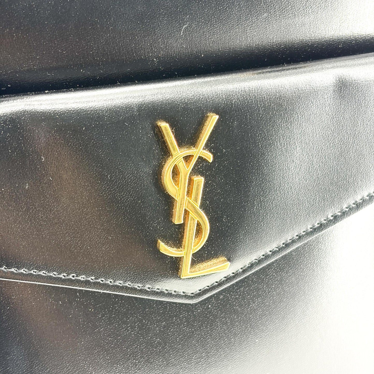 Saint Laurent Small Uptown Tote Bag Black