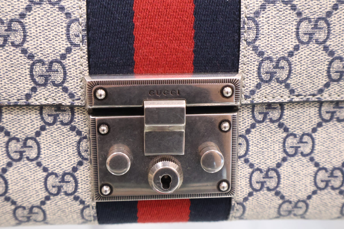 GG Supreme Padlock Small Chain Shoulder Bag 409487